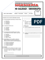 GEOGRAFÍA - 1ro Secundaria