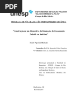 Construção de Um Dispositivo de Simulação Do Escoamento Pulsátil Em Artérias - Danilo Agostini Machado - Dissertação - 2010
