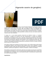 Ginger Ale (Refrigerante Caseiro de Gengibre)