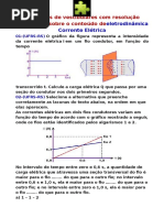 Corrente e Potencia Eletrica - Exercicios