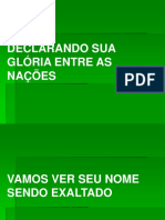 Declarando Sua Glória Entre as Nações