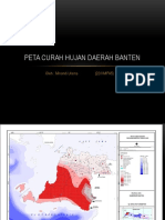 Peta Curah Hujan Daerah Banten: Oleh: Minandi Utama (22/XMIPA5)