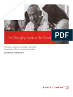 BAIN BRIEF the Changing Faces of the Cloud