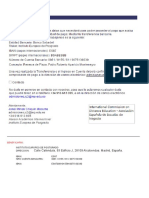 Indicaciones Transferencia