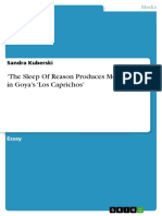 'The Sleep of Reason Produces Monsters' in Goya's Los Caprichos' by Sandra Kuberski