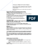 Informacoes Gerais Para o Registro de Corretor de Seguros