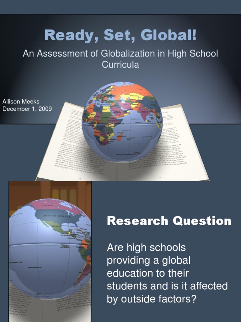Ready, Set, Global!: An Assessment of Globalization in High School ...