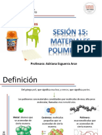 Sesión 15_Materiales Poliméricos