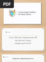 Derecho Andministrativo II (UCSM) 2017