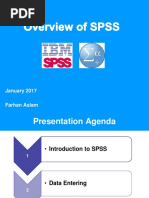 SPSS Presentation (Jan, 2017)[FA]