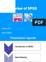 SPSS Presentation (Jan, 2017) (FA)