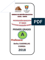 Caratula para Archivadores Primaria 2017