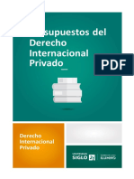 1-Presupuestos Del Derecho Internacional Privado