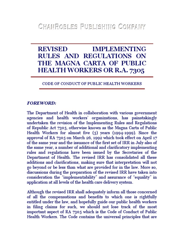 revised-irr-of-the-magna-carta-of-public-health-workers-or-r-a-7305