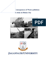 Agannath Niversity: Causes and Consequences of Water Pollution: A Study in Dhaka City