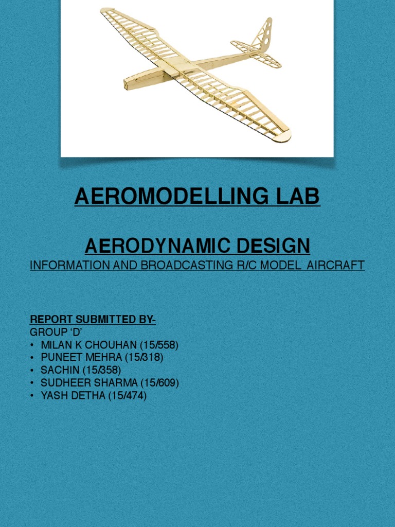 Aeromodelling Lab | PDF | Airfoil | Aircraft