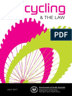 DPTI Cycling and The Law Booklet PDF