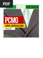 Edital Verticalizado - Delegado - PCMG