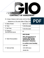 Contract of Agreement