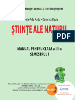 Manual - Stiinte Ale Naturii