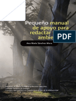 Sanchez Mora Ana Maria - Pequeño Manual De Apoyo Para Redactar Textos Ambientales.pdf