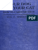 Your Dog and Your Cat How To Care For Them