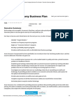 Insurance Company Business Plan Sample - Executive Summary - Bplans