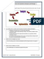 1.systems Analysis and Design Intro