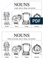 Nouns: Nouns Are People, Places, Things, and Animals