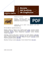 Revista Del Instituto de Lingüística. Signo y Seña. Número 25. 2014