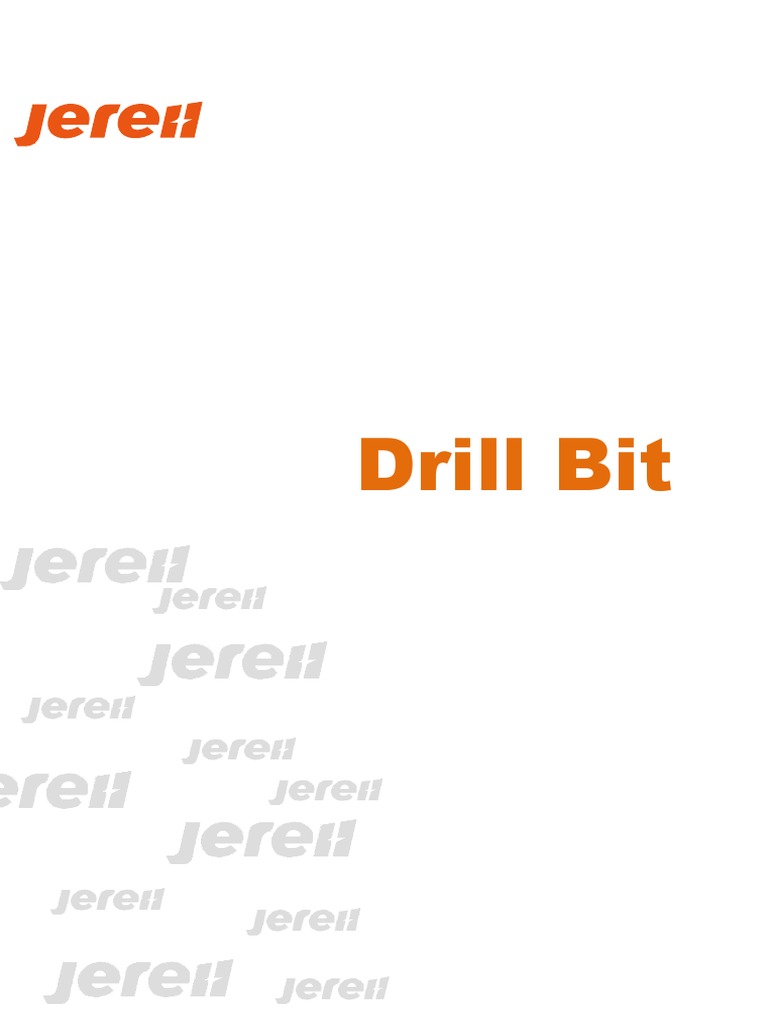 Drill Bit Selection Guide | PDF | Computing And Information Technology ...