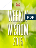 Weekly Wisdom 2015