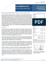 Edgewater Wireless Systems Inc.: FQ318 Results in Line Backlog Up 15x Q/Q On Kroger Order