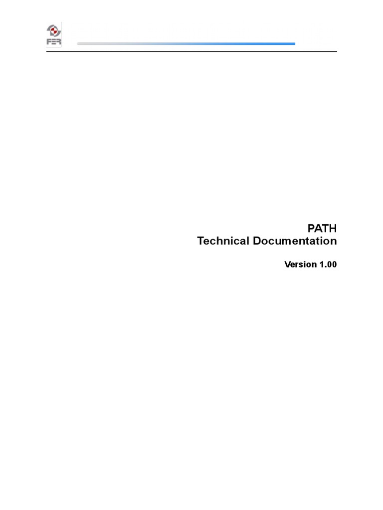 PATH Technical Documentation 1.00 | PDF | Application Programming ...