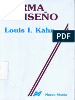 181009230 Louis I Kahn Forma y Diseno
