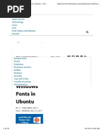 Install Font Core Microsoft