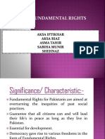 Fundamental Rights of Pakistan