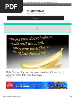 Contoh Pantun