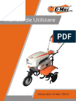 Manual Motocultor O-Mac 750-s 2017 1