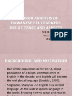 An Error Analysis of Taiwanese EFL Learns’.pptx