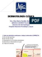 Cuestionario Dermatologia