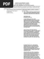 United States District Court Central District of California Application and Agreement To Use Court Facility