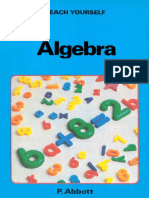 (P. Abbott) Teach Yourself Algebra PDF