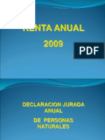 Renta Anual 2009 -1