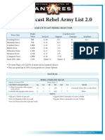 Ghar Rebel Army List Antares V2.0 PDF