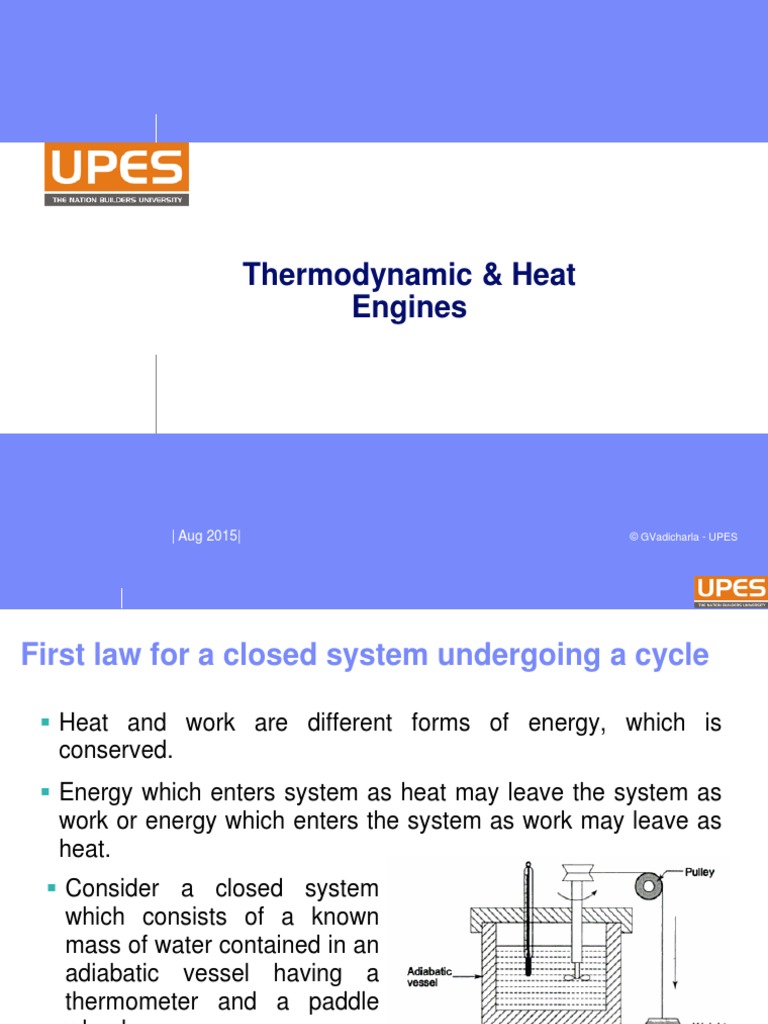 4.first Law of Thermodynamics | PDF | Heat | Temperature