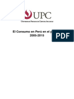 El consumo en Perú en el periodo 2015 - Macroeconomía