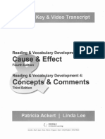 Answers - Cause&Effect Concepts&Comments PDF
