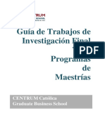 Guia y Manual de Tesis Programas de Maestria