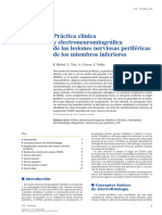 Practica Clinica y Emg de Las Lesiones Nerviosas Perifericas de Los Miembros Inferiroes